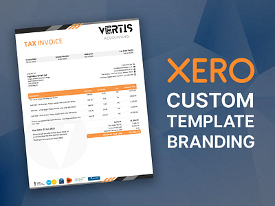 Xero Custom DOCX Template branding branding invoice design branding letterhead custom xero template graphic design invoice invoice letterhead invoice template letterhead design modern invoice design modern letterhead stationery design xero custom docx xero custom invoice xero custom template xero custom templates xero invoice template xero template branding xero template design xero word template