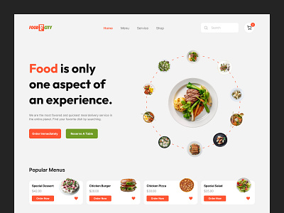 Food order Website Design 🍕 delivery services eat food food and drinks food delivery food delivery landing page food industry foodie gusto landing page meal kits order recipe website resturant snacks ui ux web web design website website design