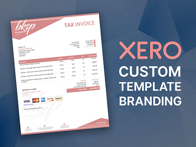 Xero Word Template Design branding branding invoice design branding letterhead custom xero template graphic design invoice invoice letterhead invoice template letterhead design modern invoice design modern letterhead stationery design xero custom docx xero custom invoice xero custom template xero custom templates xero invoice template xero template branding xero template design xero word template