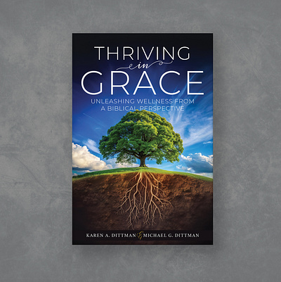 Thriving in Grace Book Cover Concept