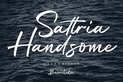 Sattria Handsome branding design font fonts graphic design illustration logo typography vector