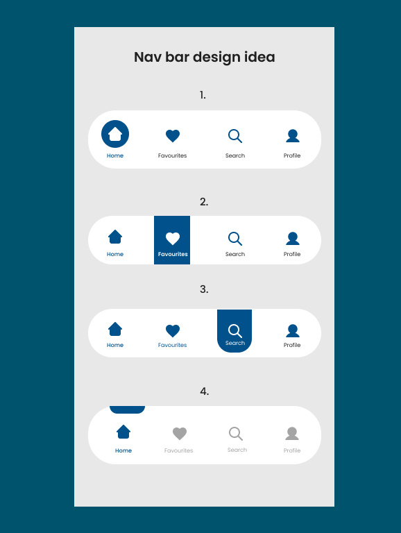 Daily UI Challenge -03 Navigation Bar Design by Sharmin Alam on Dribbble
