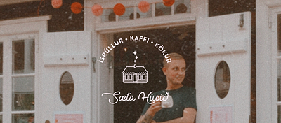 Saeta Husid - Ice cream and coffee branding ice cream iceland reykjavik