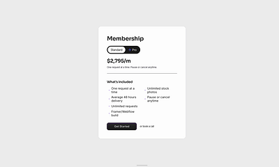 Payment card design and animation card design payment subscription uxui