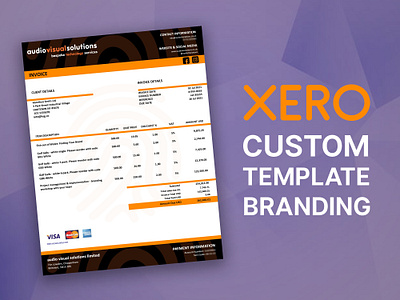 Xero Custom Template Branding Design branding branding invoice design branding letterhead custom xero template graphic design invoice invoice letterhead invoice template letterhead design modern invoice design modern letterhead stationery design xero custom docx xero custom invoice xero custom template xero custom templates xero invoice template xero template branding xero template design xero word template