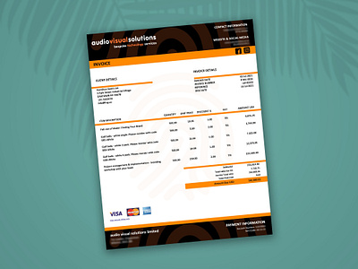 Xero Custom Invoice Template Design branding branding invoice design branding letterhead custom xero template graphic design invoice invoice letterhead invoice template letterhead design modern invoice design modern letterhead stationery design xero custom docx xero custom invoice xero custom template xero custom templates xero invoice template xero template branding xero template design xero word template