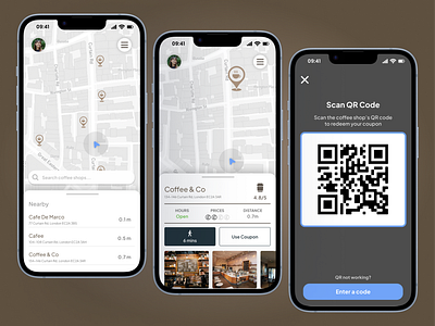 Coffee Coupon Subscription Concept appdesign coffee coffeelovers couponapp digitalcoupons dribbbleshots instoreredemption loyaltyprogram mobiledesign mockupdesign promotions retailapp subscription ui uiinspiration userexperience ux uxdesign