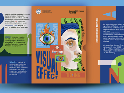 VFX and animation department brochure animation brochure editprial designs interactive university vfx