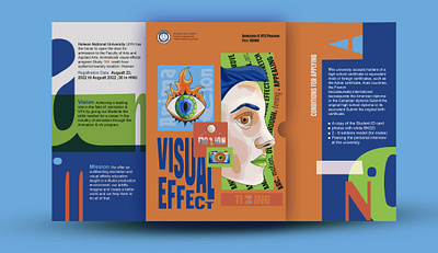 VFX and animation department brochure animation brochure editprial designs interactive university vfx