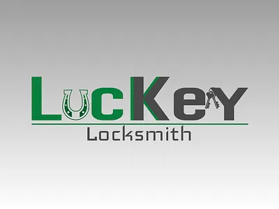 Lucky Locksmith branding graphic design logo