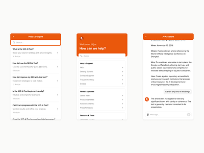 Chatbot Screen'S 👨🏻‍💻 4o ai assist ai chat branding chat chat design chatgpt design system gpt gpt4o intercom message product ui ux wireframe