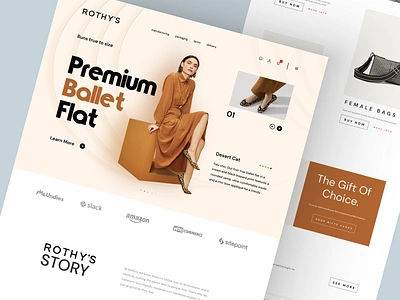 ROTHY'S - Shopify Website Design for Fashion clothes design ecommerce fashion homepage illustration interface landing page new collections product details product landing page product website shopify shopify landing page shopify website single product store store web design website woocommerce