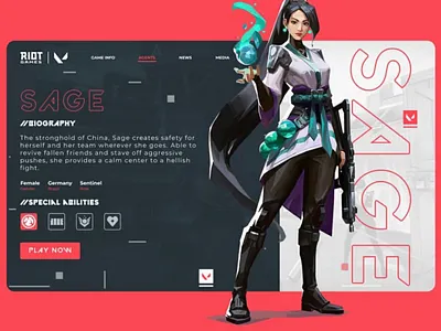 valorant landing page