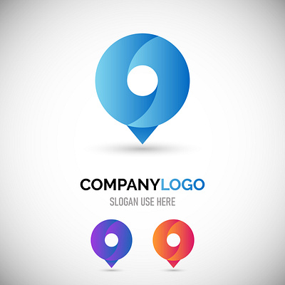 Minimalist location logo location logo minimalist logo vector