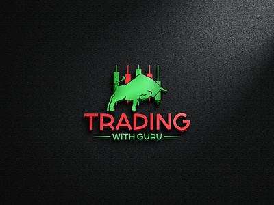 Trading with Guru logo Design 3d logo 3d trading logo business logo guru logo logo design marketing logo stock logo stock market stock market logo stock monogram stocks logo trading trading logo trading logos trading with guru trading with guru logo tradings