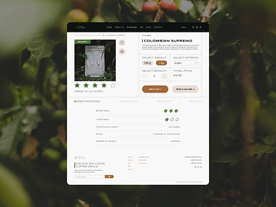 Coffee Crafters | Website | E-commerce | Product card & Mobile accessories barista barista tools beans coffee coffee accessories coffee beans coffee design coffee website coffeeshop dreamerline ecommerce equipment mobile online shop product card shop design ui ux website