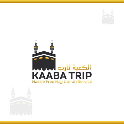 Kaaba Trip Arabic Travel Agency logo arabic arabic logo brandidentity branding design graphic design illustration kaaba kaaba logo logo logodesigner logotype logoworld travel travel logo trip