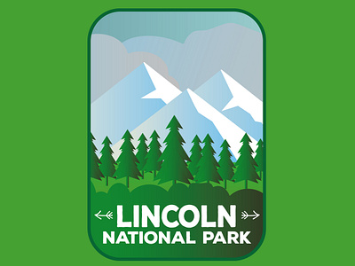 #DailyLogoChallenge Day 20 - National Park dailylogochallenge logo mountains national park