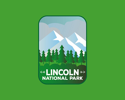 #DailyLogoChallenge Day 20 - National Park dailylogochallenge logo mountains national park