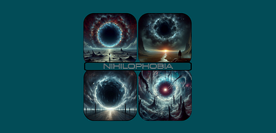 Nihilophobia-1600 ai app branding design graphic design illustration logo logos typography ui vector