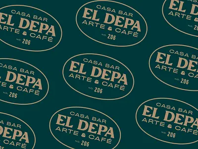 El Depa Elements badge bar branding design graphic design icon logo vector