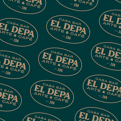 El Depa Elements badge bar branding design graphic design icon logo vector