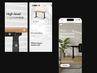 eCommerce Mobile Responsive app design e commerce e commerce landing page e commerce website ecommerce ecommerce website furniture furniture online store graphic design minimalist mobile mobile app mobile design online store shop shopify store ui ux