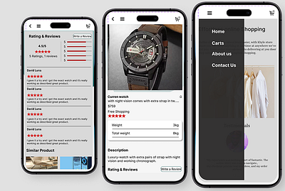 e-commerce app design iu ui ux ux design