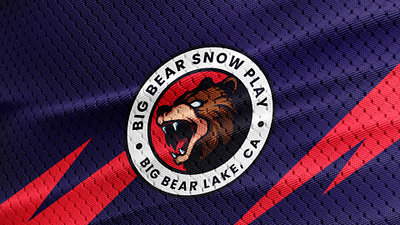 Big Bear Grizzly animal bear big branding design esports fishing graphic design grizzly hobby illustration lake logo mascot logo outdoor sport vector wild