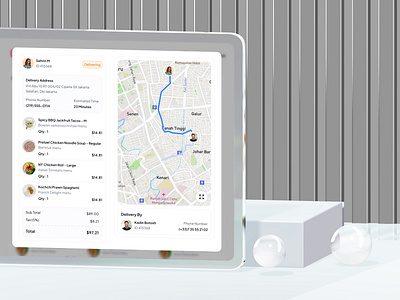 ClicknSell : Delivery Tracking apple maps area courier delivery app delivery order delivery tracking food tracking google maps map map tracking maps rute menu order order tracking rute tracking map