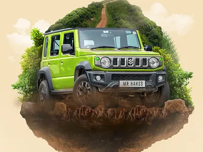 Digital Imaging | Suzuki Jimny branding design digital imaging graphic design illustration photo manipulation poster