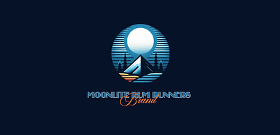 Moonlite-Rum-Runners-Brand-1600 app branding design graphic design illustration logo logos typography ui vector