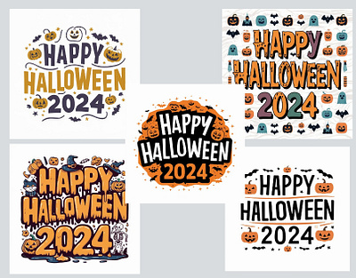 Happy Halloween 2024 graphic design halloween halloween 2024 halloween illinoisan halloween shirt design halloween t shirt design illustration vector