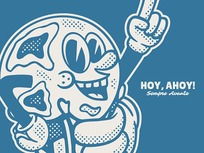 Hoy, Ahoy!: Playing Concept to Applicated apparel branding character football globe graphic design illustration logo mascot mascot illustration retro cartoon retro mascot retro mascot illustration sketch sport tshirt typography world cup