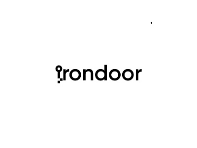 Irondoor Logo Design brand identity logo branding corporate logo creative logo door geometric logo graphic design house key key logo logo logo design logo designer logo ideas logos minimalist logo modern logo real estate saas tech technology