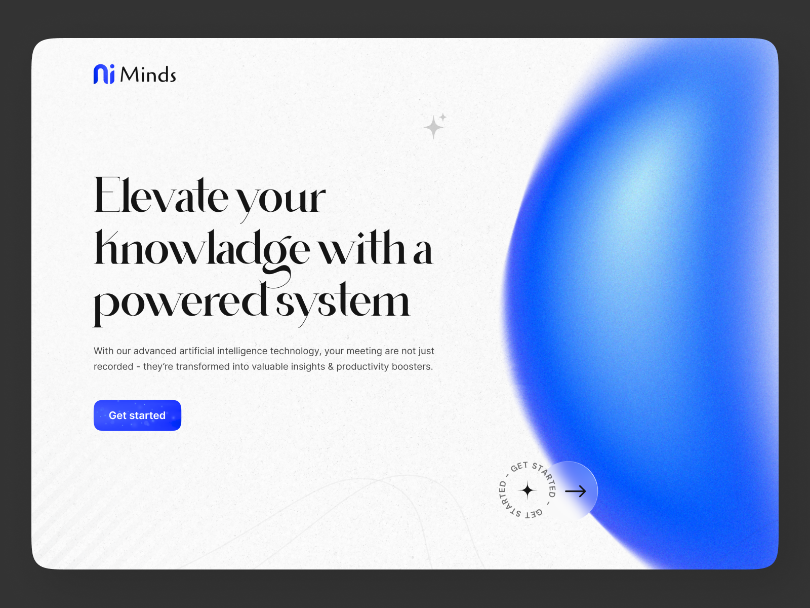 Example of High Converting Landing Page Design ✨