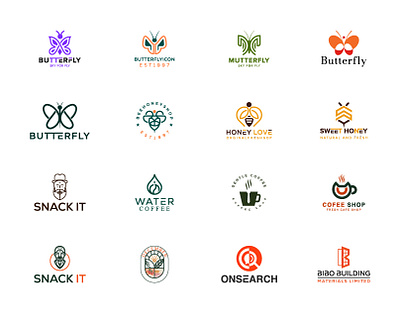 Logos & Marks Collection |Logo Folio branding business logo custom logo design gradeint graphic design iconic identity logo logo collection logo design logo folio logo marks logo symbol modern ui