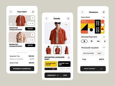 Cloth Fashion App Design app design cloth cloth app design cloth store clothing e commerce app ecommerce fashion fashion app ios marketplace mobile app online store shop trendy ui ux