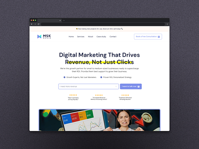 Redesign Marketing website with better UX and CRO design expert azi expertazi marketing website redesign marketing redesign website redesign website ui