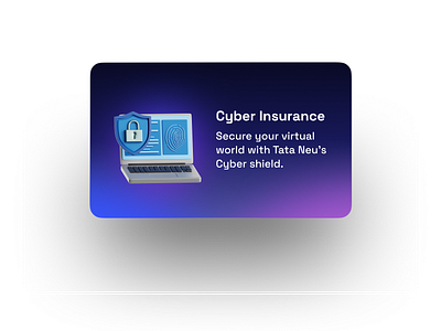 Widget for Cyber Insurance design illustration product ui widget