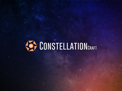 Constellation craft - Logo design clean constellation galaxy logo logo design logos mars minimal modern moon planet space stars