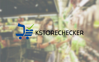 KSTORECHECKER adobe illustrator blue brand identity branding case study clean creative logo des design graphic design green grocery store review hebrew illustration logo minimalistic pro designer simple us vector