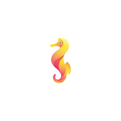 Seahorses Logo animal brand brand identity branding design icon identity logo logo design