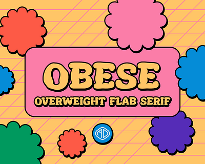 Obese - Overweight Flab Serif Typeface branding design font fonts graphic design type typeface typography