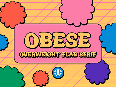 Obese - Overweight Flab Serif Typeface branding design font fonts graphic design type typeface typography