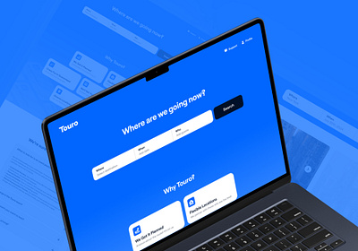 Touring company website booking travelling ui uiux ux web design website