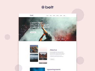 Belt figma design music templates musician webflow template musician websites professional design responsive design ui design webflow webflow designers webflow templates webflow website website designers website templates