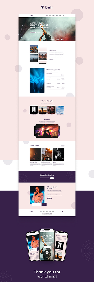 Belt figma design music templates musician webflow template musician websites professional design responsive design ui design webflow webflow designers webflow templates webflow website website designers website templates