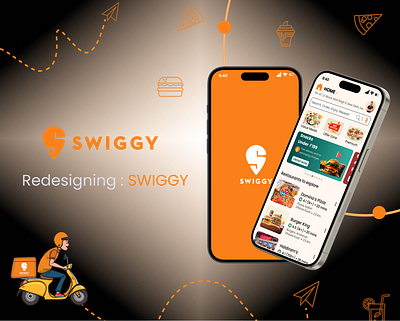 Redesigned : Swiggy design figma layout ui ux