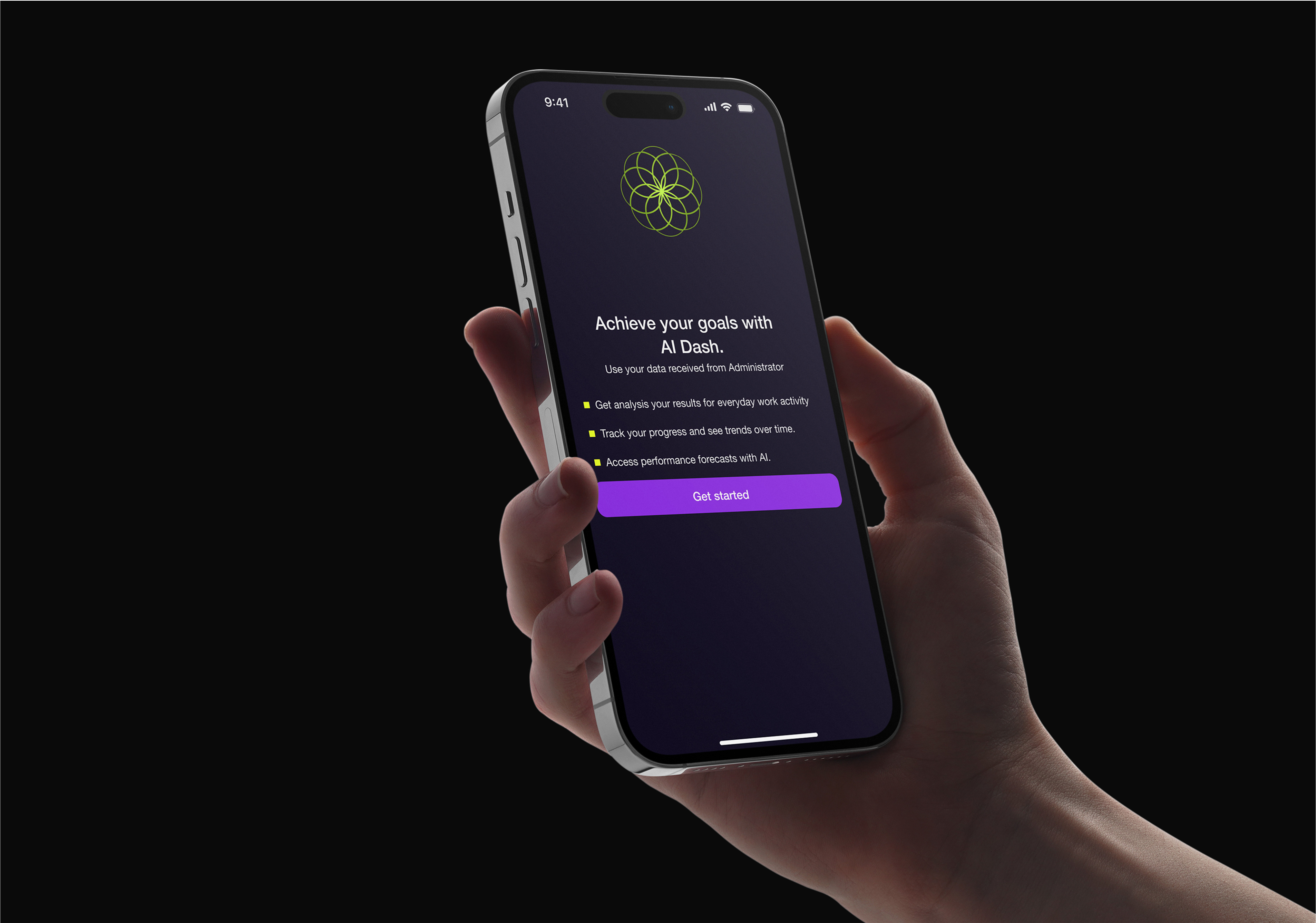 CRM Mobile Application branding logo ui